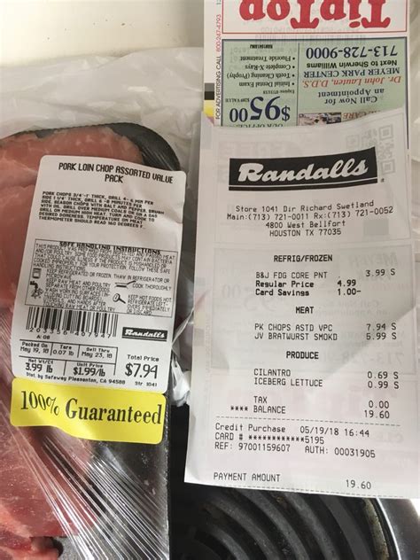 Randalls receipt. Things To Know About Randalls receipt. 